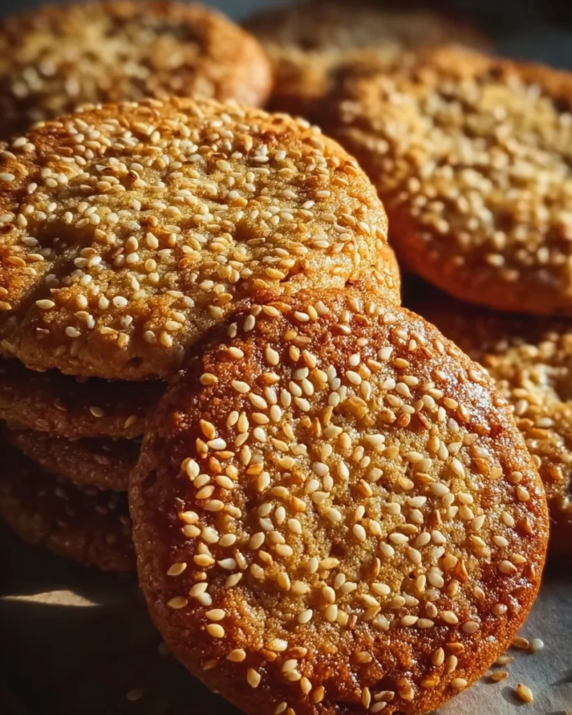 Sesame Honey Cookies