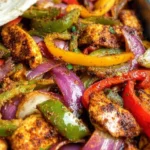 Sheet Pan Chicken Fajitas