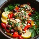 Slow Cooker Mediterranean Chicken