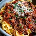 Sunday Slow Cooker Beef Ragu Recipe