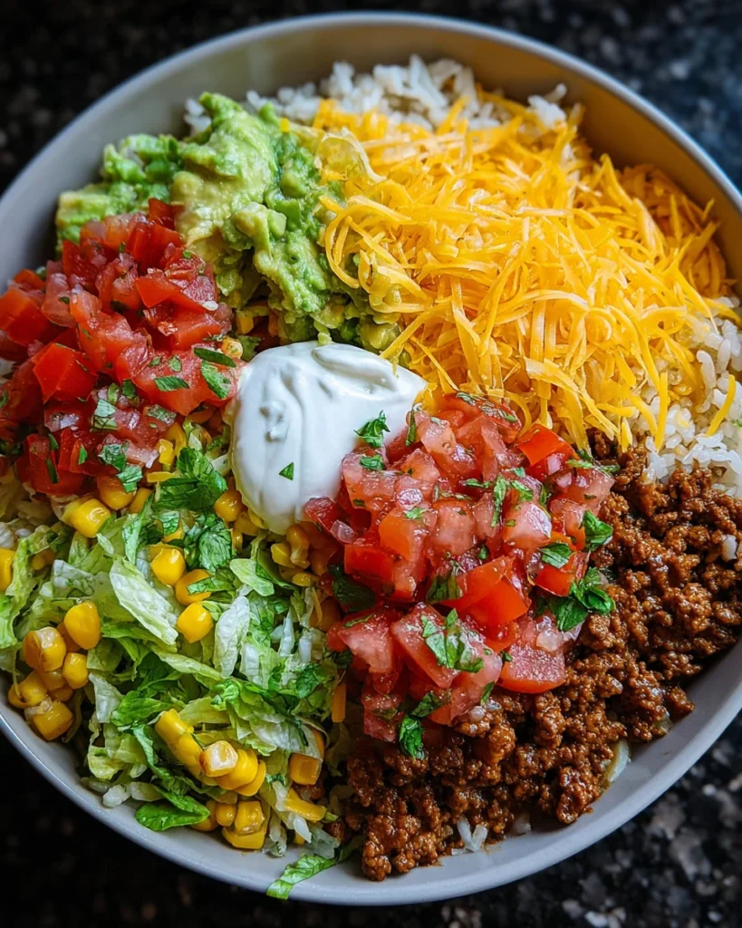 Taco Rice Bowl