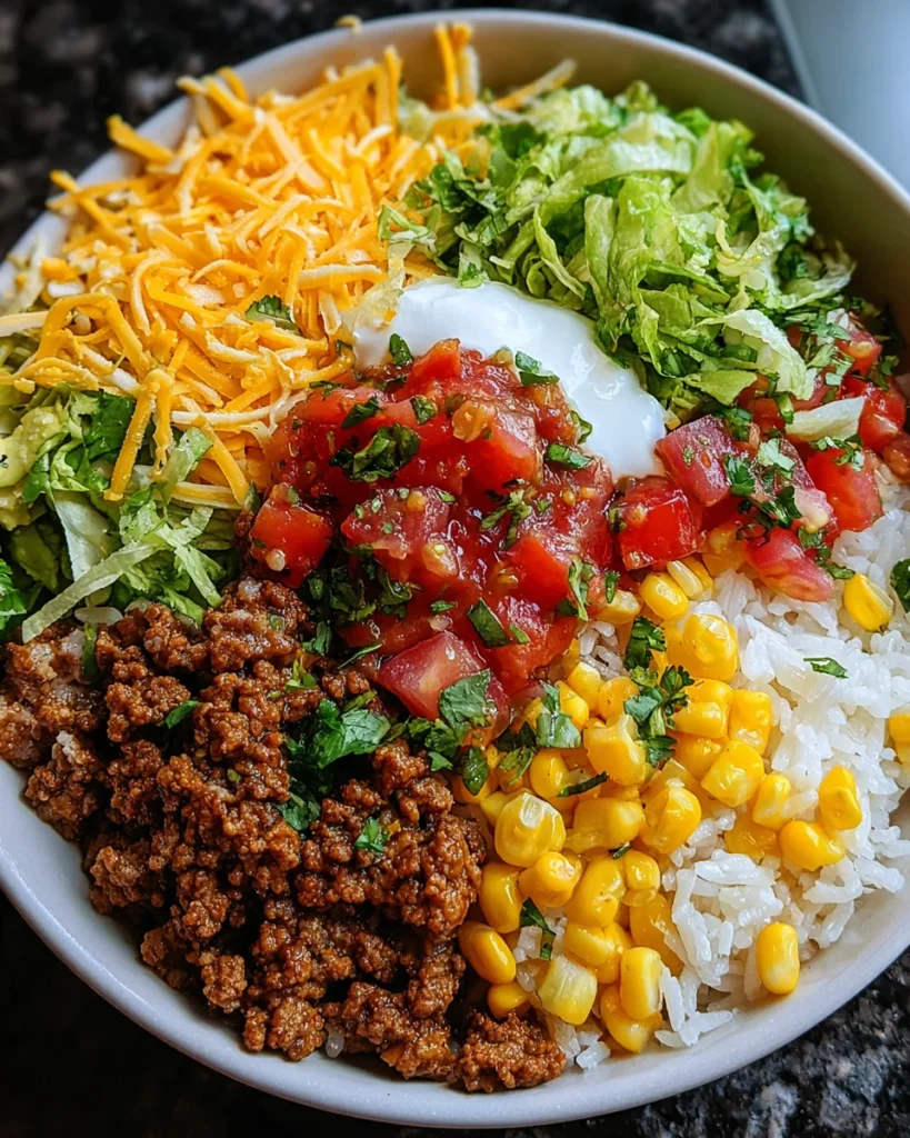 Taco Rice Bowl