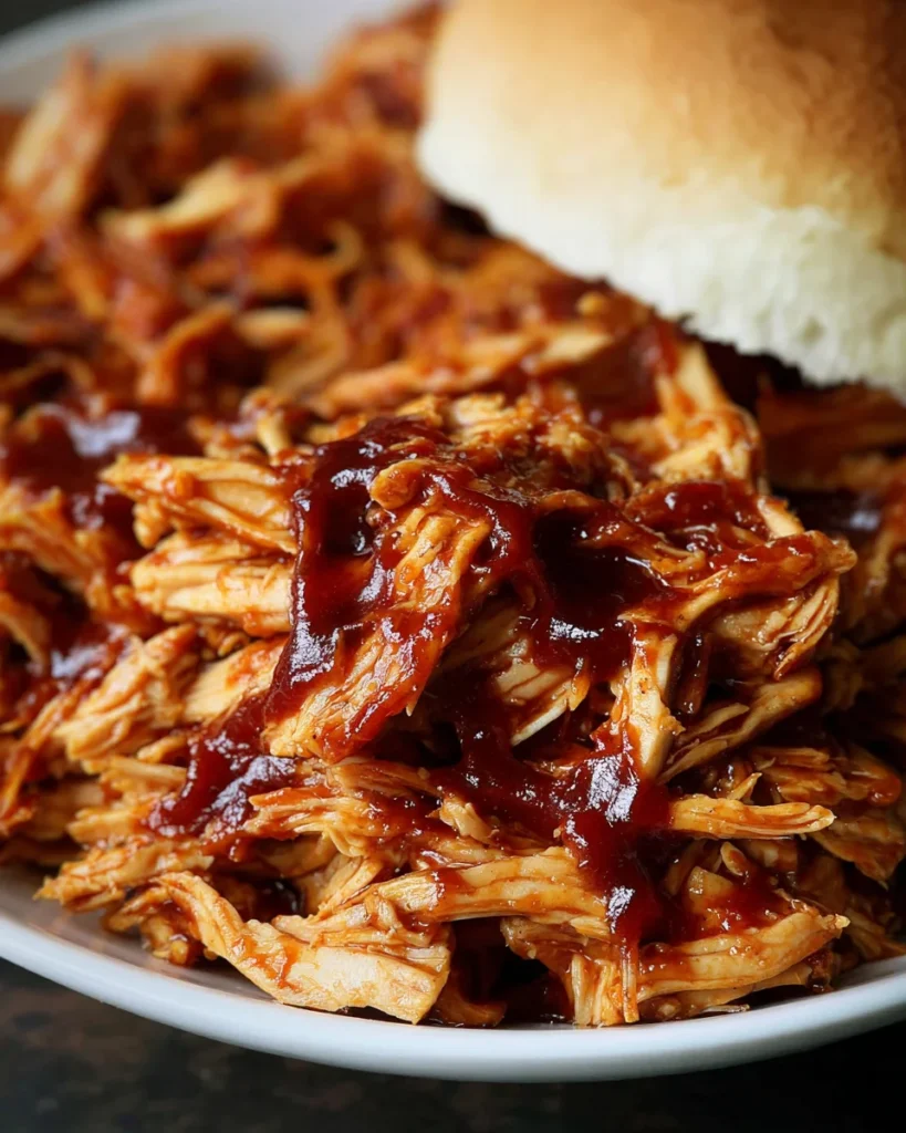 The Best Crockpot BBQ Chicken (Easy Pulled Chicken)