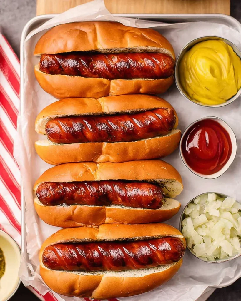 The Best Easy Air Fryer Hot Dogs
