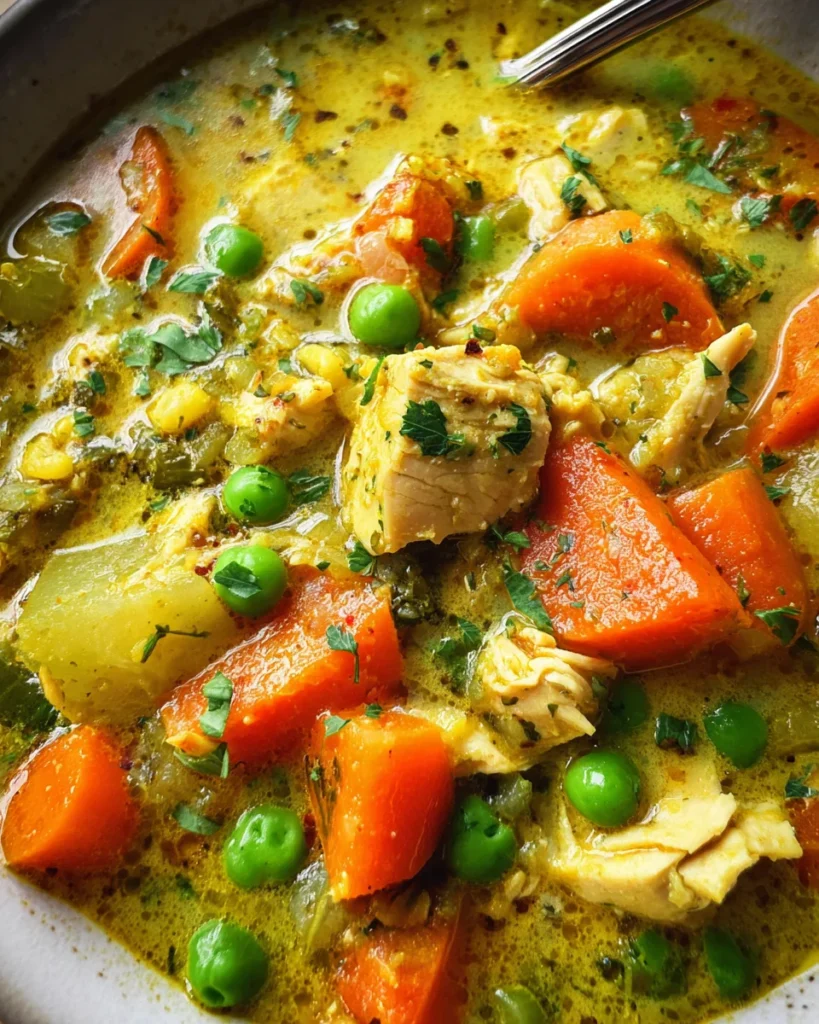 Anti Inflammatory Turmeric Chicken Soup