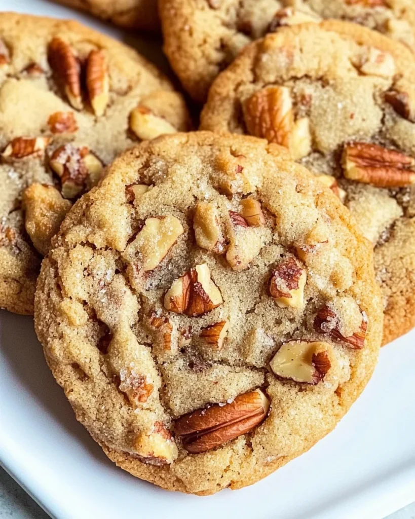 Butter Pecan Cookies