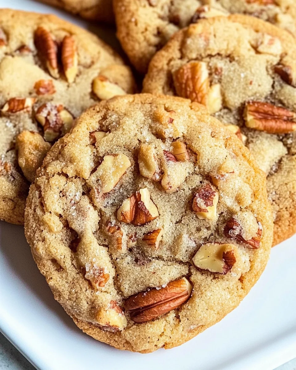 Butter Pecan Cookies