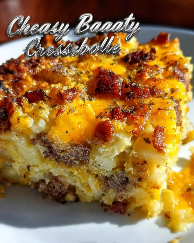 Cheesy Potato Breakfast Casserole