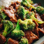 Chinese Beef and Broccoli (牛肉炒西兰花)