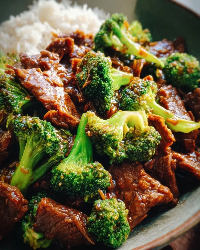 Chinese Beef and Broccoli (牛肉炒西兰花)