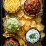 Chips and dip platter