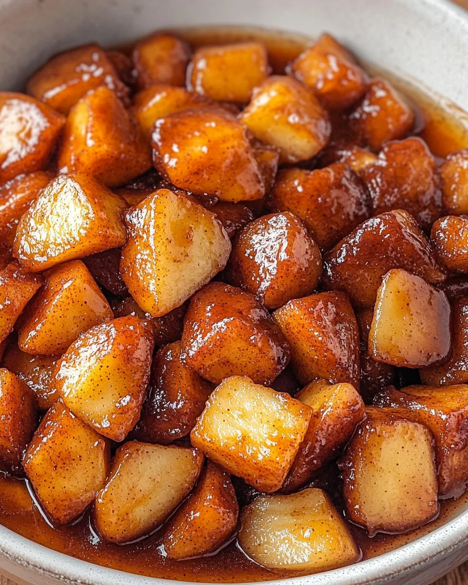 Cinnamon Fried Apples