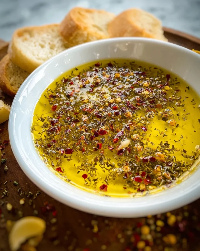 Copycat Carrabba's Bread Dipping Oil Recipe