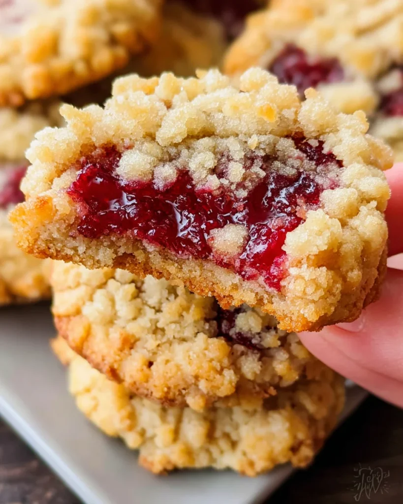 Costco Raspberry Crumble Cookies