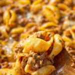 Creamy Beef and Shells