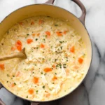 Creamy Chicken and Rice Soup