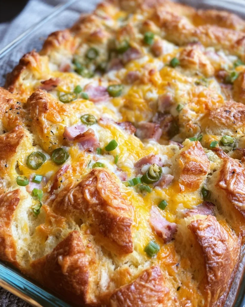 Crescent Roll Breakfast Casserole