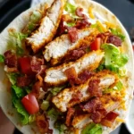 Crispy Chicken Bacon Ranch Wrap