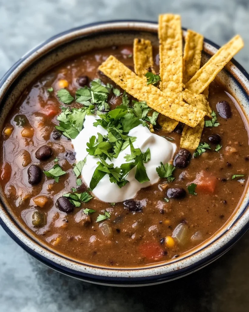 Easy Black Bean Soup