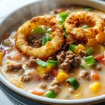 Easy Cheeseburger Soup Recipe
