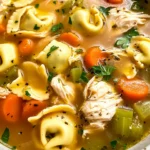 Easy Chicken Tortellini Soup