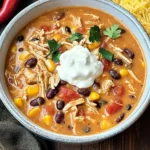 Easy Crock Pot Cream Cheese Chicken Chili
