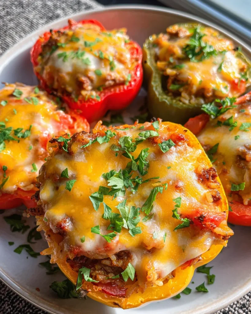 Easy Stuffed Bell Peppers Recipe