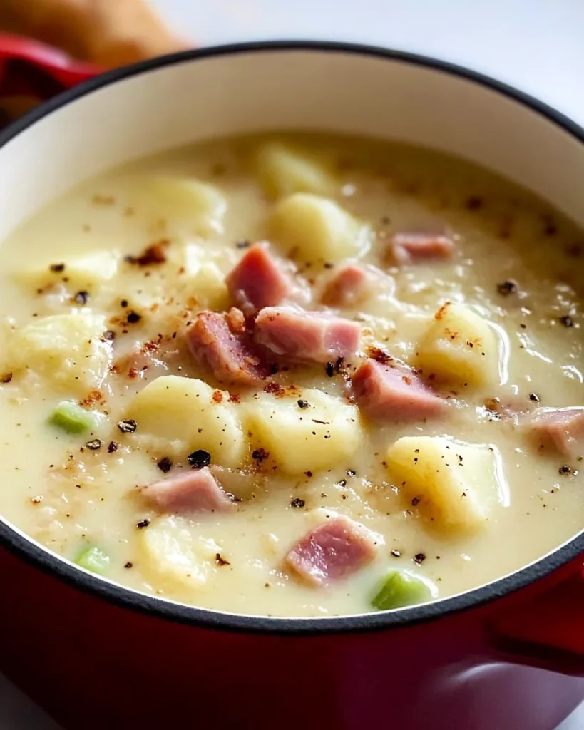 Easy and Comforting Ham and Potato Soup