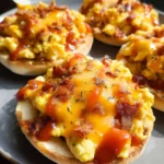 English Muffin Breakfast Pizzas