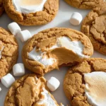 Fluffernutter Cookies (Peanut Butter and Marshmallow Cream)