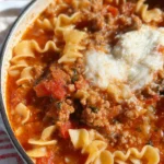 Hearty Lasagna Soup