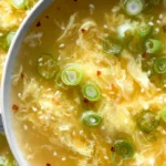 Homemade Egg Drop Soup (Keto & Gluten Free)