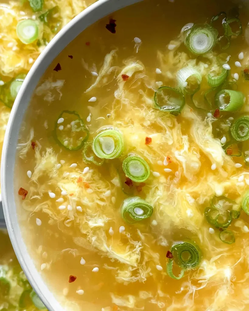 Homemade Egg Drop Soup (Keto & Gluten Free)