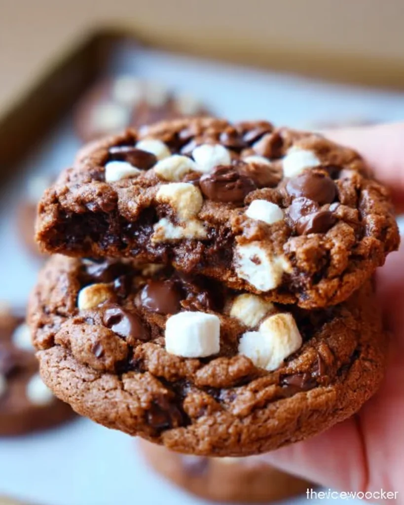 Hot Chocolate Cookies