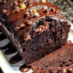 Hot Fudge Brownie Bread