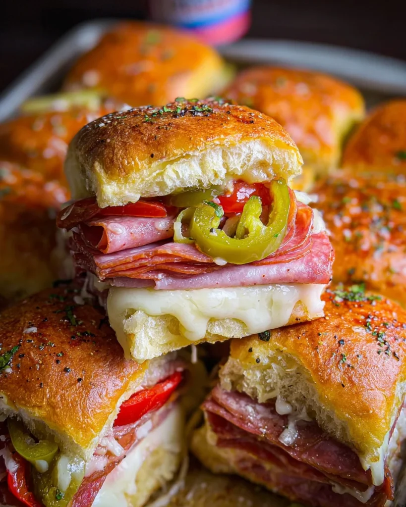 Hot Italian Sub Sliders