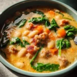 Italian Sausage White Bean Soup