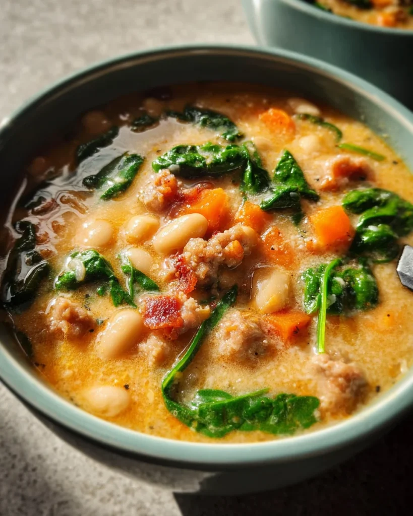 Italian Sausage White Bean Soup