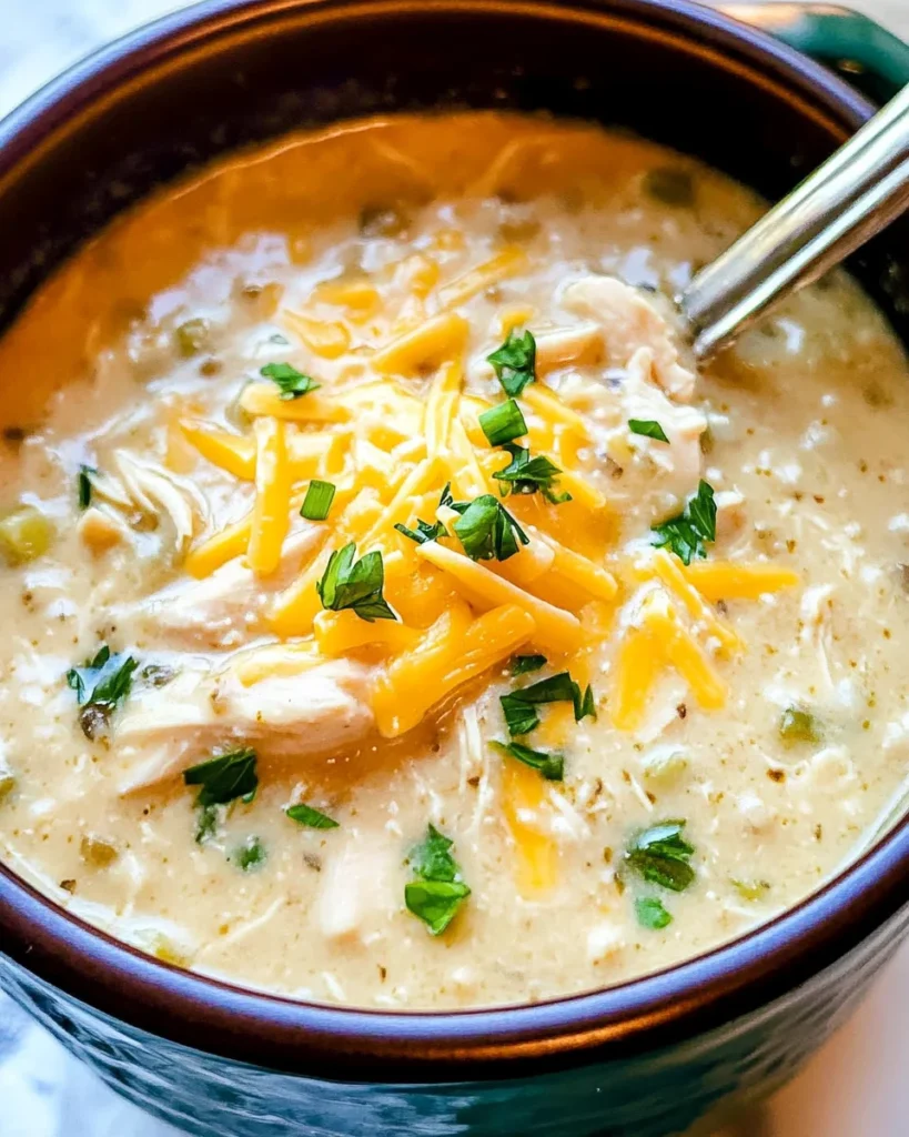 Keto White Chicken Chili