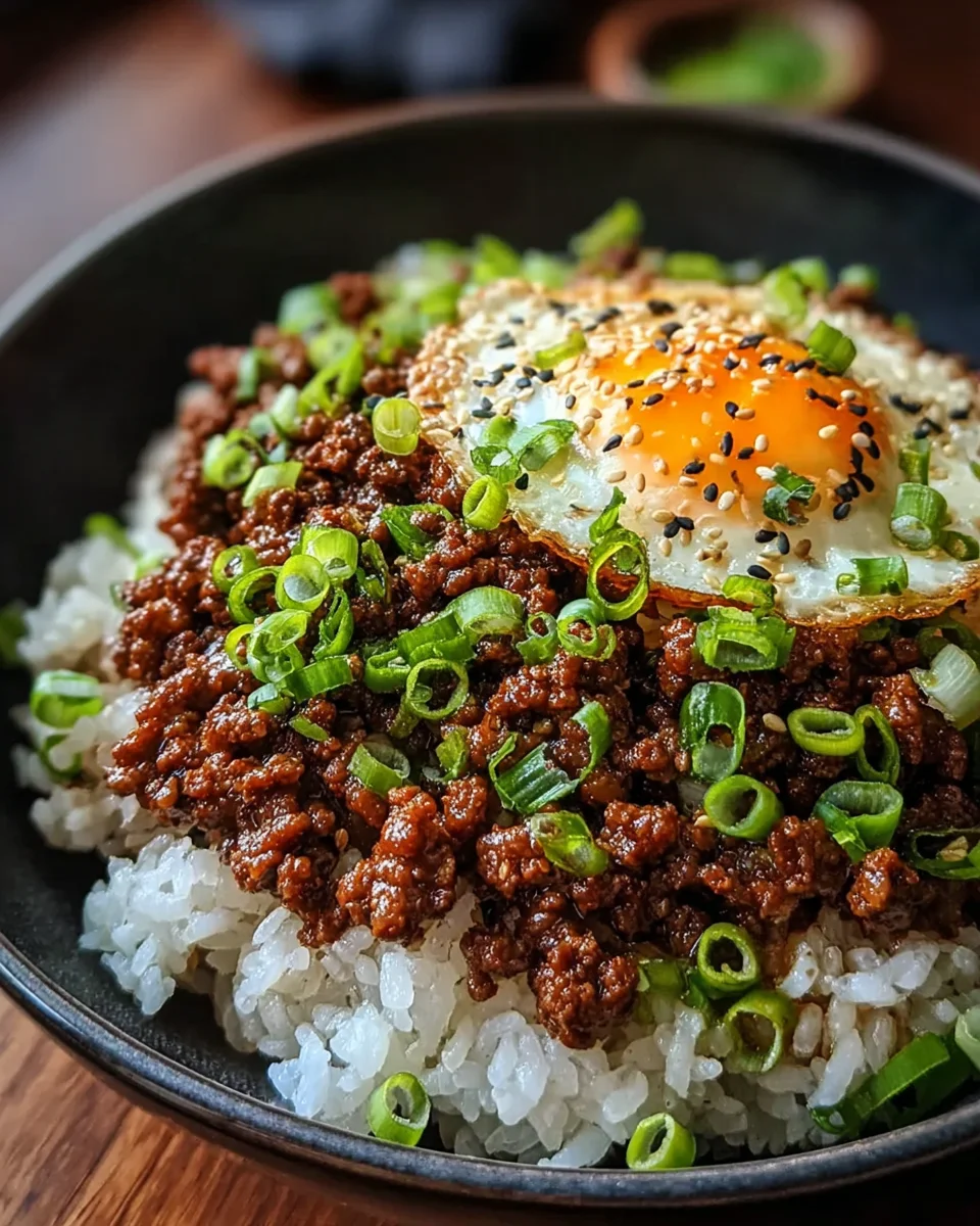 Korean Ground Beef Bowl (25-Minutes)