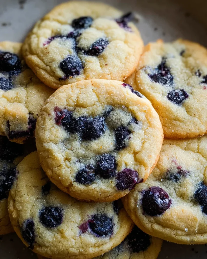 Lemon Blueberry Cookies Recipe