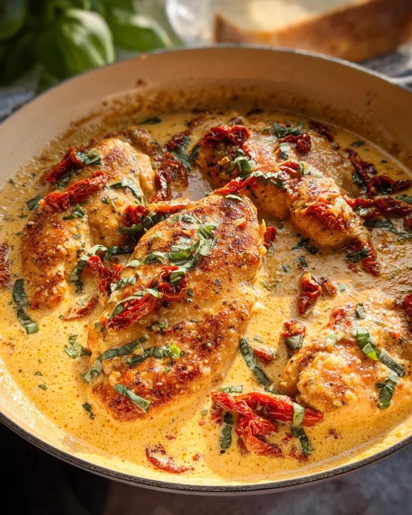 Marry Me Chicken (In a Sun-Dried Tomato Cream Sauce)