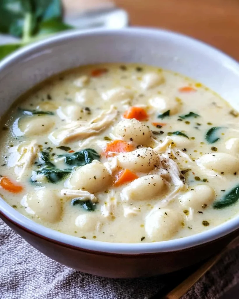 Olive Garden Chicken Gnocchi Soup