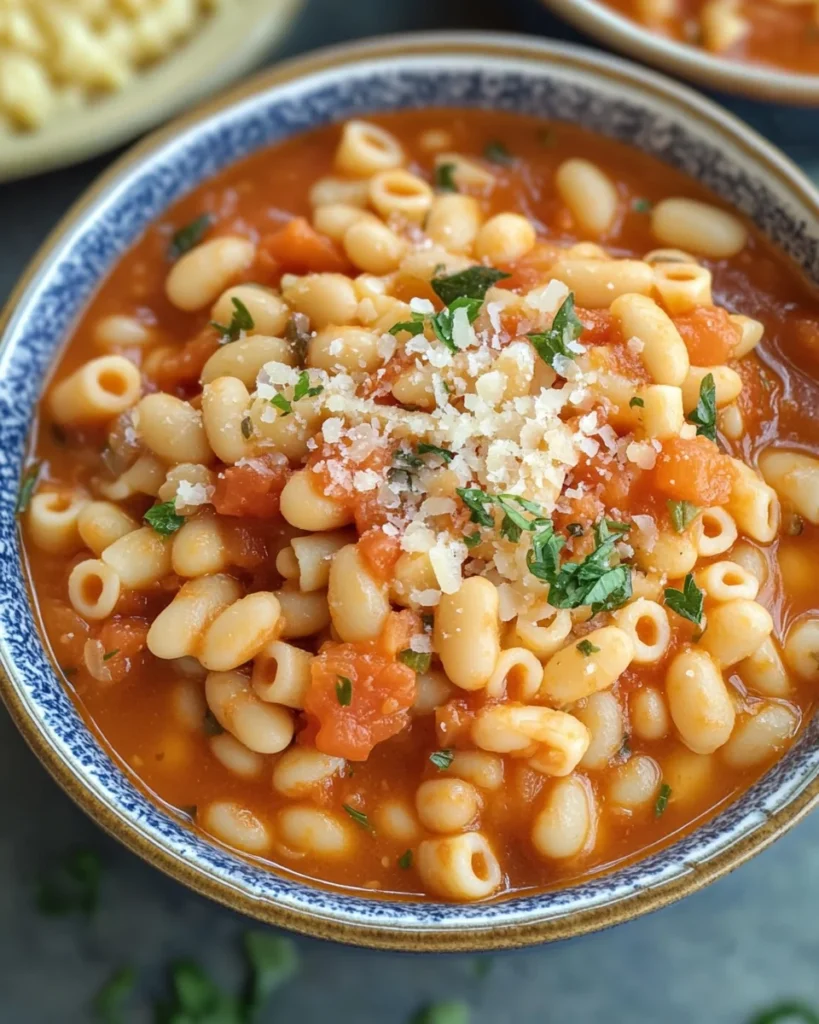 Pasta Fagioli Recipe