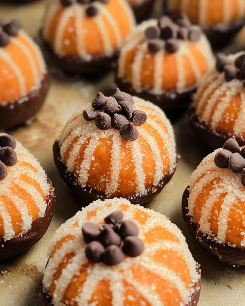 Pumpkin Cheesecake Truffles