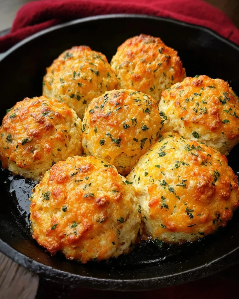 Red Lobster Garlic Cheese Biscuits (Self-Rising Flour)