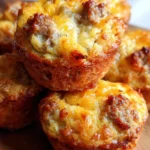 Sausage Breakfast Muffins (4-ingredients)