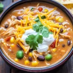 Slow Cooker Chicken Tortilla Soup