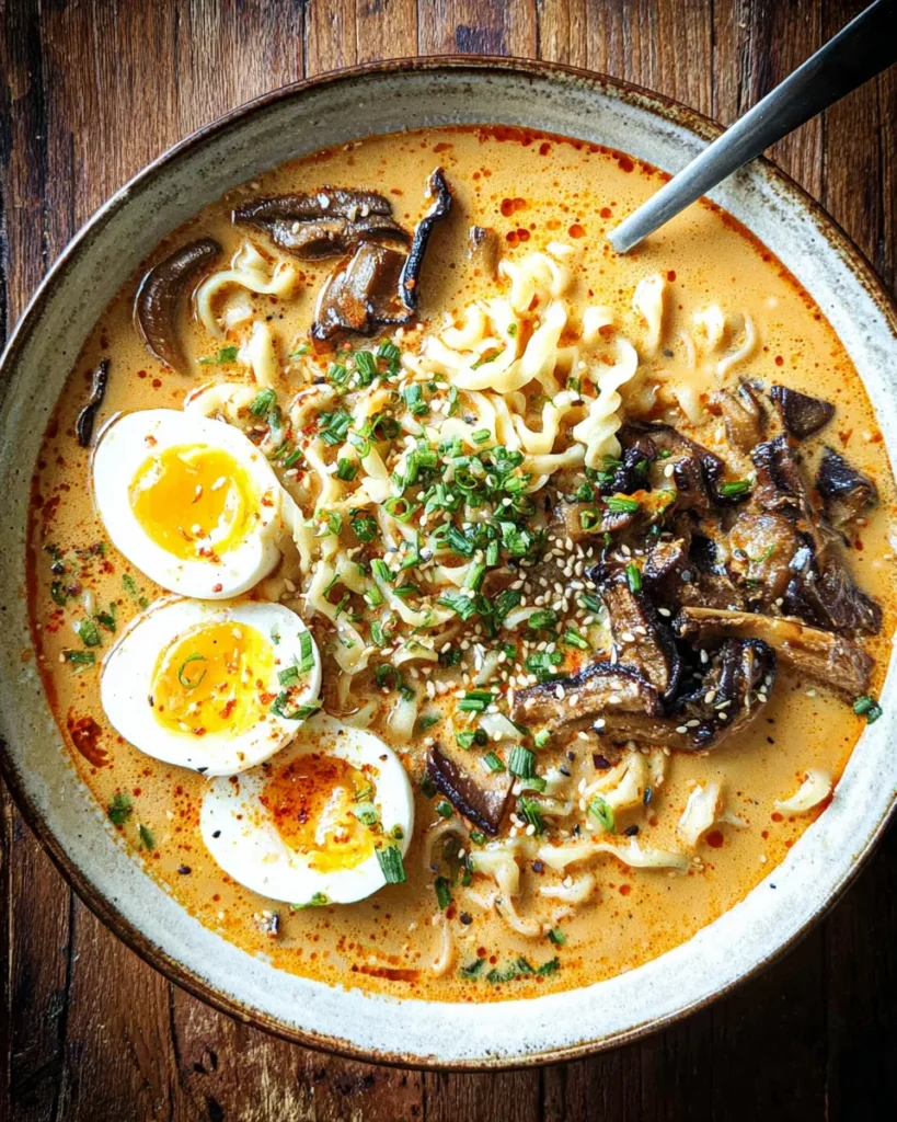 Spicy Coconut Curry Ramen