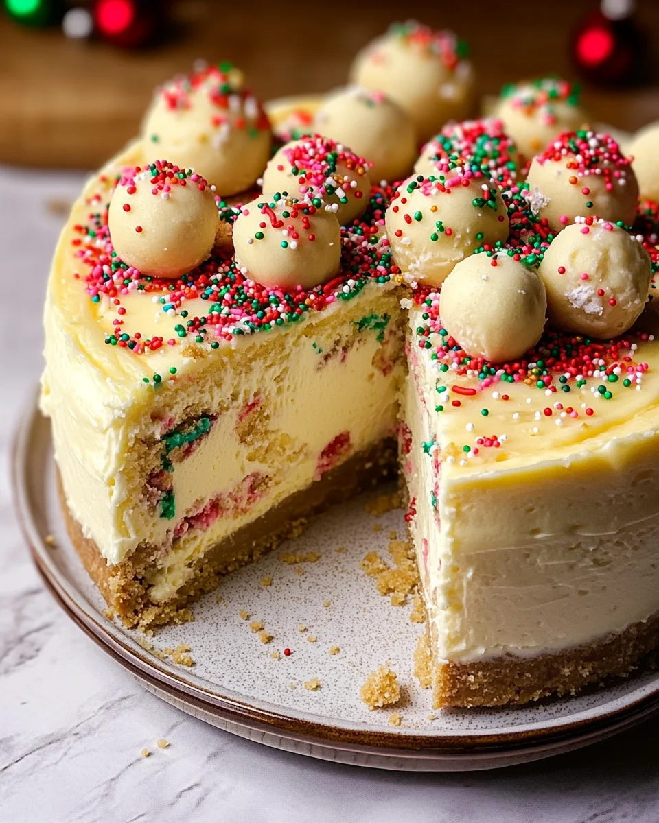 Sugar Cookie Cheesecake